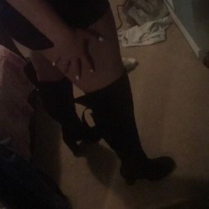 Over the knee boots